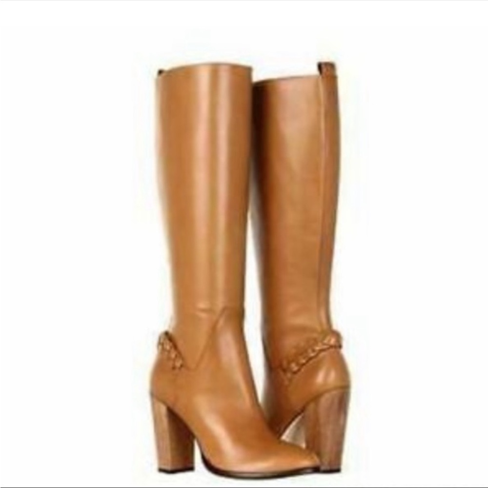 Elizabeth and James  Womens Knee Zip Sonny Boots